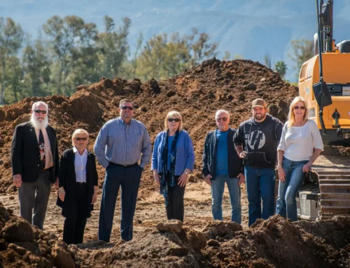 Groundbreaking for New Entry Road
